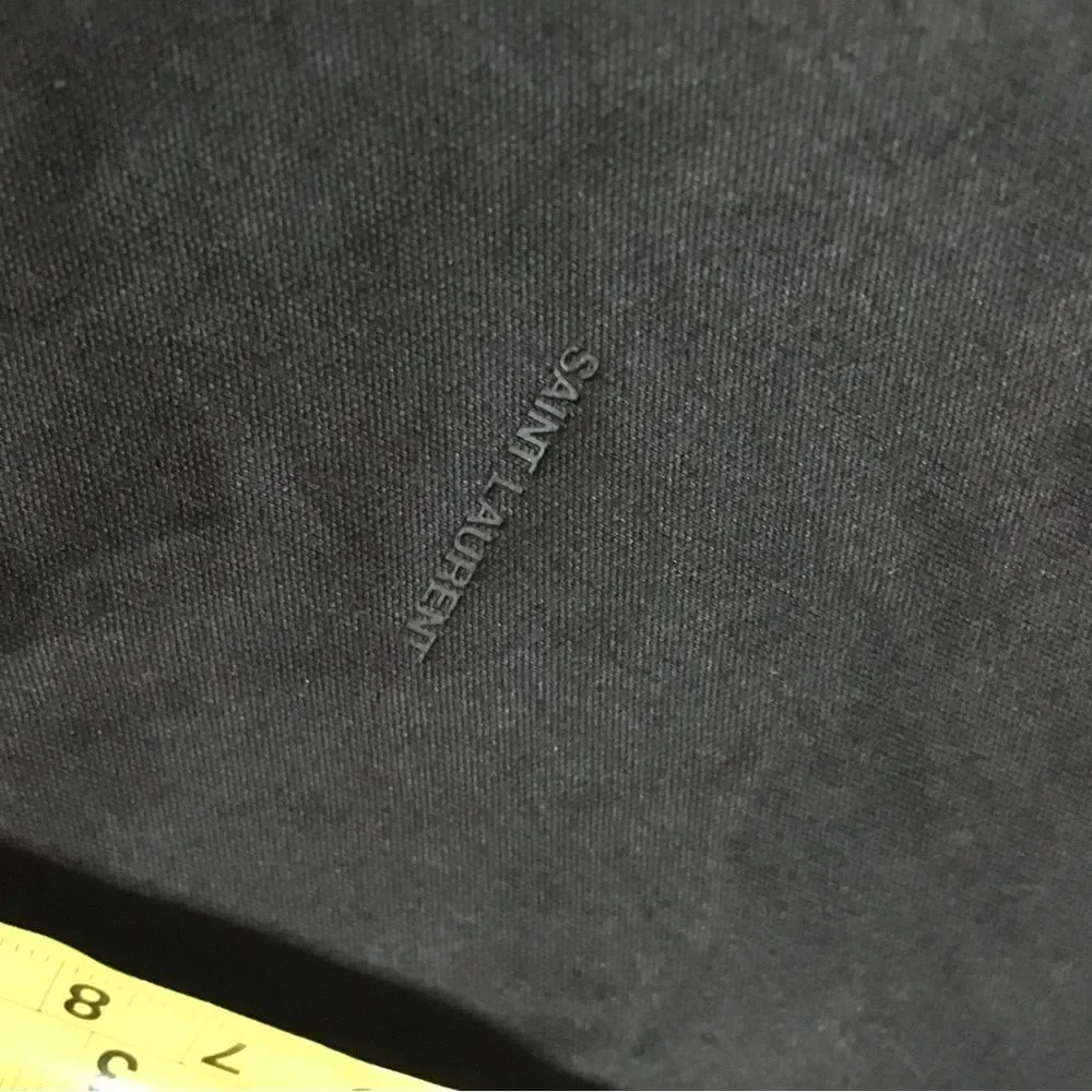 Saint Laurent Black Eyeglasses sunglasses case with shag new
